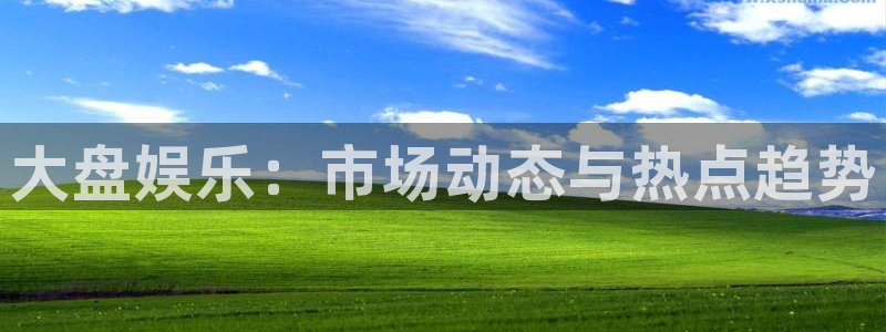 聚富welcome体育注册：大盘娱乐：市场动态与热点趋势